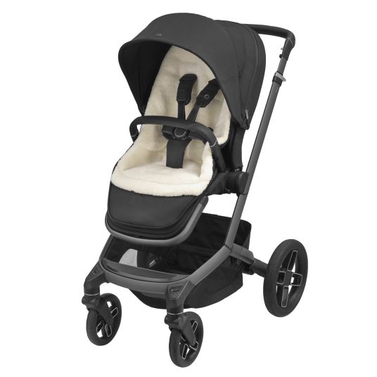 Maxi-Cosi 2in1 Fußsack für Kinderwagen & Buggys von Maxi-Cosi - Twillic Black