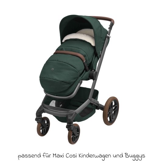 Maxi-Cosi 2in1 Fußsack für Kinderwagen & Buggys von Maxi-Cosi - Twillic Green