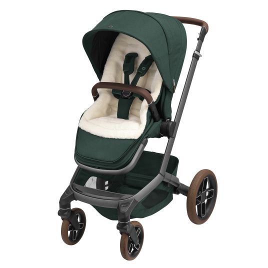 Maxi-Cosi 2in1 Fußsack für Kinderwagen & Buggys von Maxi-Cosi - Twillic Green