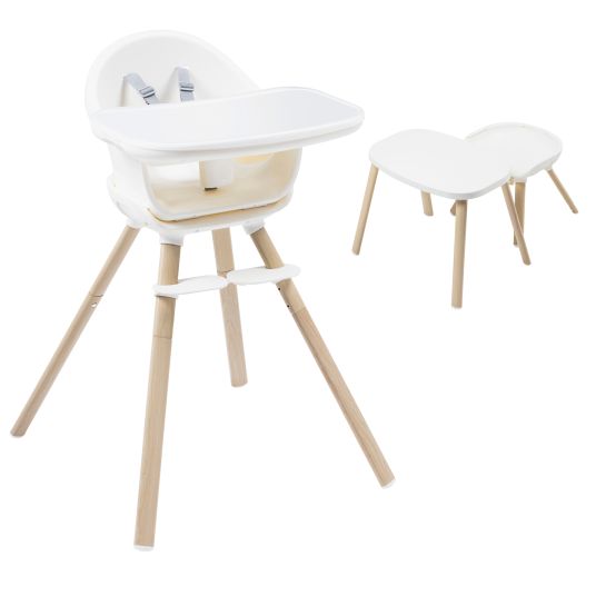 Maxi-Cosi 4-in-1 high chair Moa from 6 months - 5 years High chair, booster seat, table & chair - Beyond White2 Eco