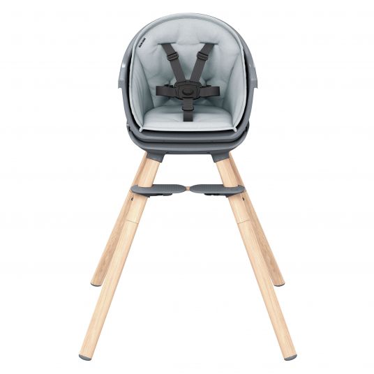 Maxi-Cosi 8in1 high chair Moa growing from 6 months-5 years high chair, booster seat, table, chair & stool - Beyond Graphite