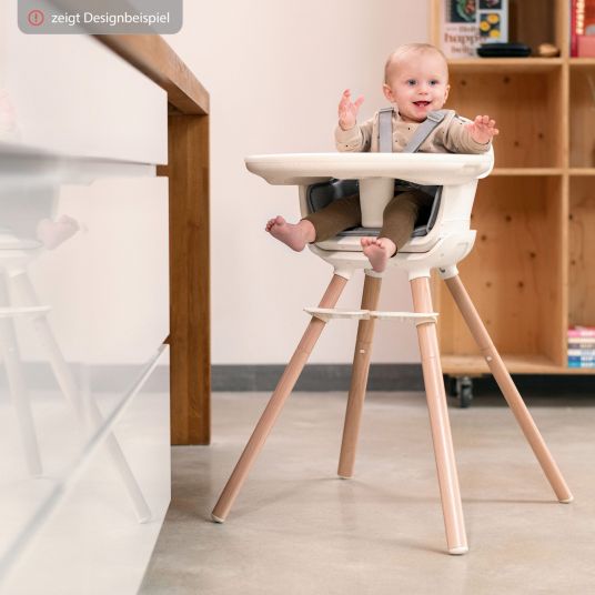 Maxi-Cosi 8in1 high chair Moa growing from 6 months-5 years high chair, booster seat, table, chair & stool - Beyond Graphite