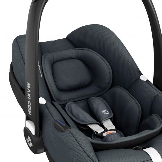 Maxi-Cosi Baby car seat CabrioFix i-Size from birth-15 months (40-75 cm) i-Size Base, Cover & Pacifier Box - Essential Graphite