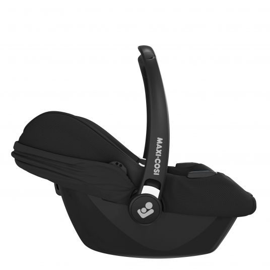 Maxi-Cosi Baby car seat CabrioFix i-Size from birth-15 months (40-75 cm) incl. footmuff & pacifier box - Essential Black