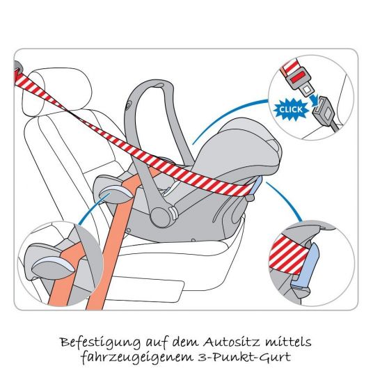 Maxi-Cosi Baby car seat Cabriofix - Sparkling Grey