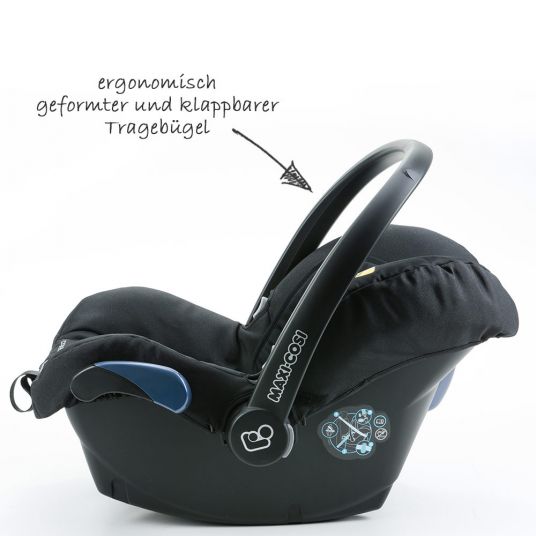 Maxi-Cosi Baby seat Citi incl. safety mirror - Black Raven