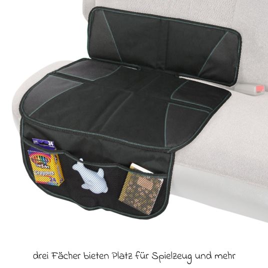 Maxi-Cosi Babyschale Pebble 360 i-Size drehbar ab Geburt - 15 Monate (40 cm - 83 cm) inkl. Isofix-Basis FamilyFix 360, Schutzunterlage & Schmusetuch - Essential Black