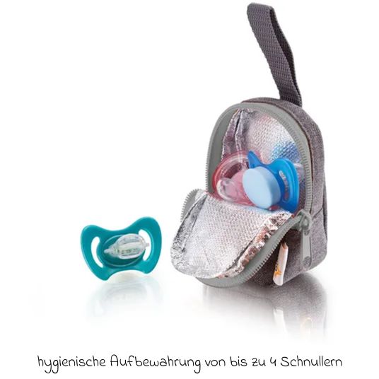 Maxi-Cosi Babyschale Pebble 360 i-Size drehbar ab Geburt - 15 Monate (40 cm - 83 cm) inkl. Isofix-Basis FamilyFix 360, Schutzunterlage & Schnullertasche - Essentiel Graphite
