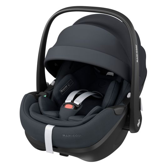 Maxi-Cosi Pebble 360 Pro i-Size swivel infant car seat from birth - 15 months (40 cm - 83 cm ) with flat reclining position - Essential Graphite