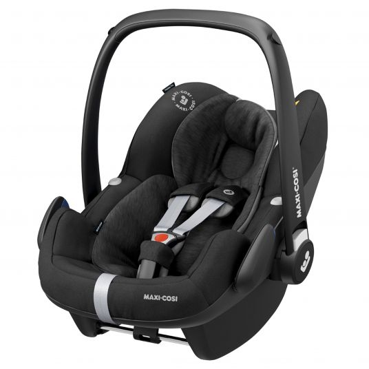 Maxi-Cosi Baby car seat Pebble Pro i-Size from birth-12 months (45-75 cm) FamilyFix 3 i-Size Base & Cushion Protection - Essential Black