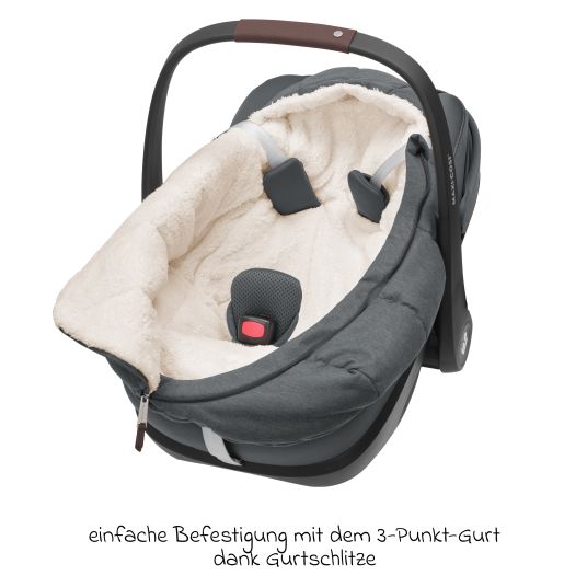 Maxi-Cosi Fußsack für Babyschalen von Maxi-Cosi - Twillic Graphite