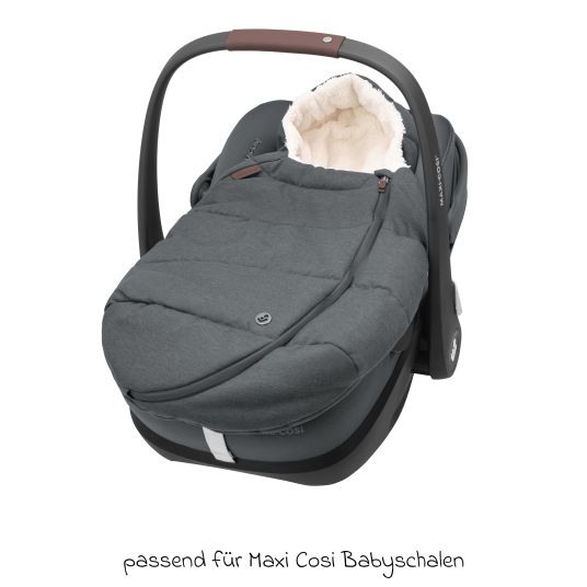 Maxi-Cosi Fußsack für Babyschalen von Maxi-Cosi - Twillic Graphite