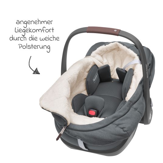 Maxi-Cosi Fußsack für Babyschalen von Maxi-Cosi - Twillic Graphite