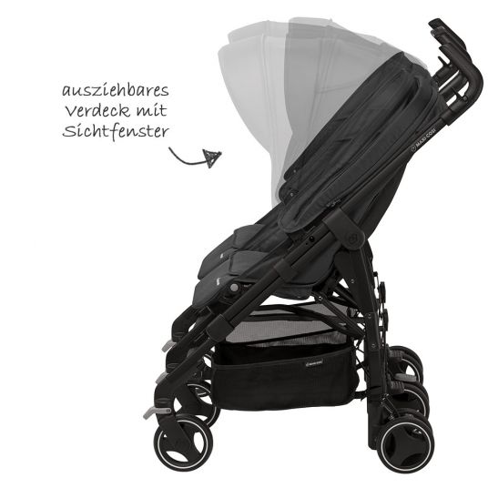 Maxi-Cosi Sibling & twin buggy Dana for 2 - Nomad Black