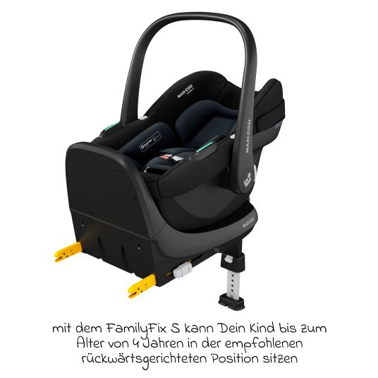 Maxi-Cosi Isofix-Base Familyfix S i-Size für die Kindersitze Pebble S & Pearl S