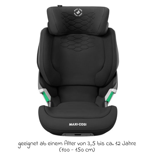 Maxi-Cosi Kindersitz Kore Pro i-Size 3,5 Jahre-12 Jahre (100 cm -150 cm) mit SPS Plus Aufprallschutz & Isofix - Authentic Black