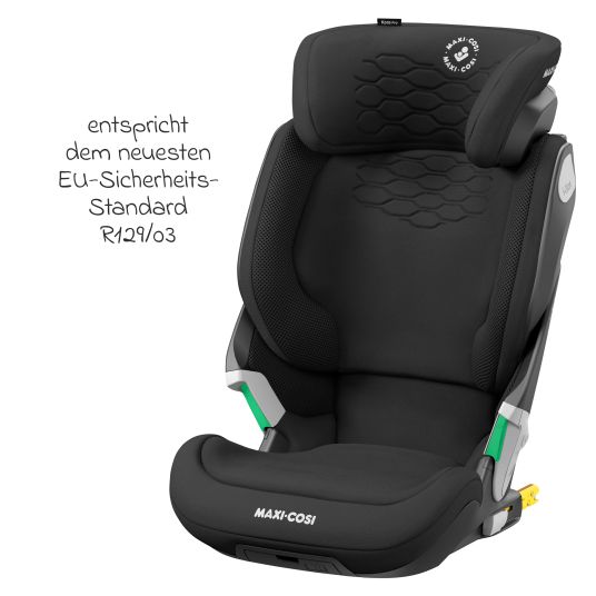 Maxi-Cosi Kindersitz Kore Pro i-Size 3,5 Jahre-12 Jahre (100 cm -150 cm) mit SPS Plus Aufprallschutz & Isofix - Authentic Black