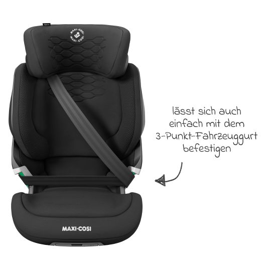 Maxi-Cosi Kindersitz Kore Pro i-Size 3,5 Jahre-12 Jahre (100 cm -150 cm) mit SPS Plus Aufprallschutz & Isofix - Authentic Black