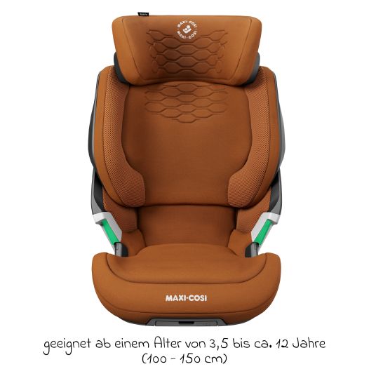 Maxi-Cosi Kindersitz Kore Pro i-Size 3,5 Jahre-12 Jahre (100 cm -150 cm) mit SPS Plus Aufprallschutz & Isofix - Authentic Cognac