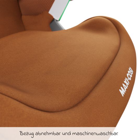 Maxi-Cosi Kindersitz Kore Pro i-Size 3,5 Jahre-12 Jahre (100 cm -150 cm) mit SPS Plus Aufprallschutz & Isofix - Authentic Cognac