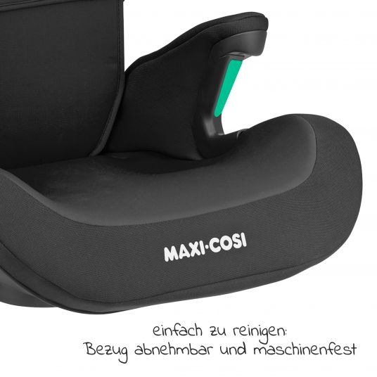 Maxi-Cosi Kindersitz Morion i-Size ab 3,5 Jahre - 12 Jahre (100-150 cm) SPS Aufprallschutz, Isofix & Organizer - Basic Black