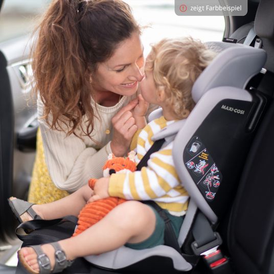 Maxi-Cosi Kindersitz Nomad klappbar Gruppe 1 ab 9 Monate - 4 Jahre (9-18 kg) inkl. Tragetasche nur 4,2 kg - Authentic Black