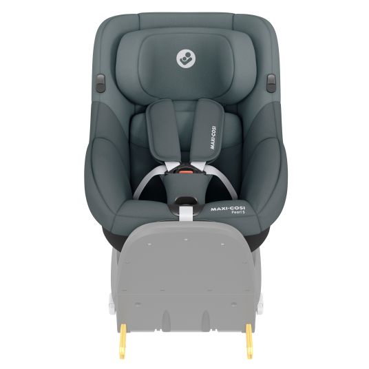 Maxi-Cosi Pearl S i-Size child car seat from birth - 4 years (61 cm - 105 cm) with Easy-in hook & G-Cell side impact technology - Tonal Graphite