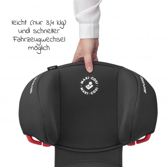 Maxi-Cosi Kindersitz Rodi SPS Gruppe 2/3 ab 3,5 Jahre - 12 Jahre (15-36 kg) SPS Aufprallschutz nur 3,4 kg - Basic Black