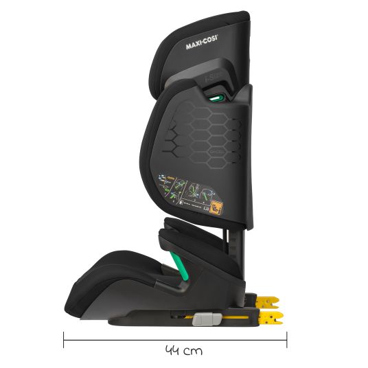Maxi-Cosi Kindersitz RodiFix M i-Size ab 3,5 Jahre - 12 Jahre (100 cm -150 cm (15-36 kg) mit G-Cell Seitenaufprallschutz & Isofix - Basic Black