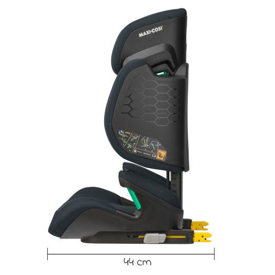 Maxi-Cosi Kindersitz RodiFix M i-Size ab 3,5 Jahre - 12 Jahre (100 cm -150 cm (15-36 kg) mit G-Cell Seitenaufprallschutz & Isofix - Basic Grey