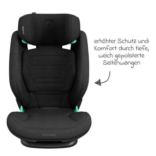 Maxi-Cosi Kindersitz RodiFix Pro2 i-Size ab 3,5 Jahre - 12 Jahre (100 cm-150 cm) (15-36 kg) mit G-Cell Seitenaufprallschutz & Isofix - Authentic Black