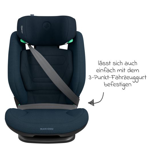 Maxi-Cosi Kindersitz RodiFix Pro2 i-Size ab 3,5 Jahre - 12 Jahre (100 cm-150 cm) (15-36 kg) mit G-Cell Seitenaufprallschutz & Isofix - Authentic Blue