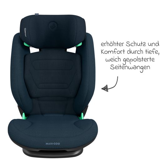 Maxi-Cosi Kindersitz RodiFix Pro2 i-Size ab 3,5 Jahre - 12 Jahre (100 cm-150 cm) (15-36 kg) mit G-Cell Seitenaufprallschutz & Isofix - Authentic Blue