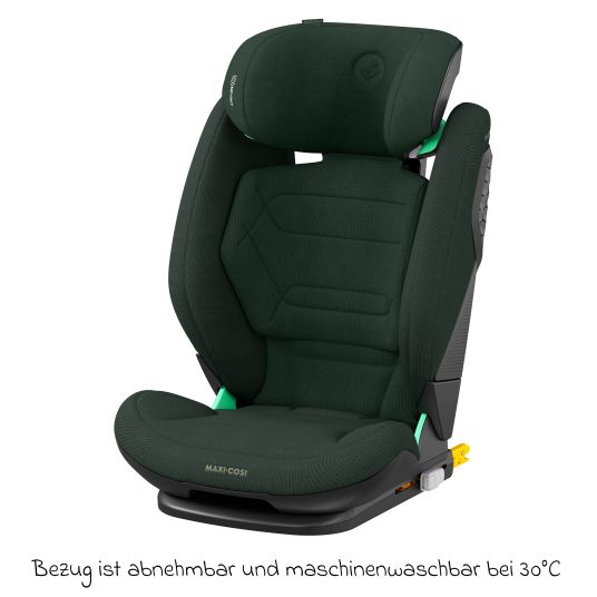 Maxi-Cosi Kindersitz RodiFix Pro2 i-Size ab 3,5 Jahre - 12 Jahre (100 cm-150 cm) (15-36 kg) mit G-Cell Seitenaufprallschutz & Isofix - Authentic Green