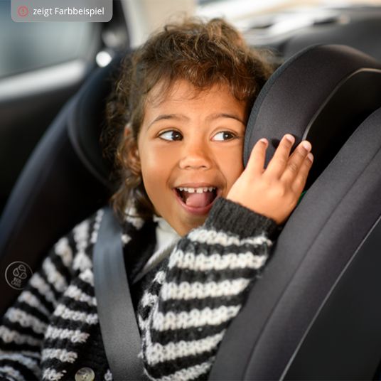 Maxi-Cosi Kindersitz RodiFix S i-Size ab 3,5 Jahre - 12 Jahre (100 cm-150 cm) (15-36 kg) mit G-Cell Seitenaufprallschutz & Isofix - Basic Black
