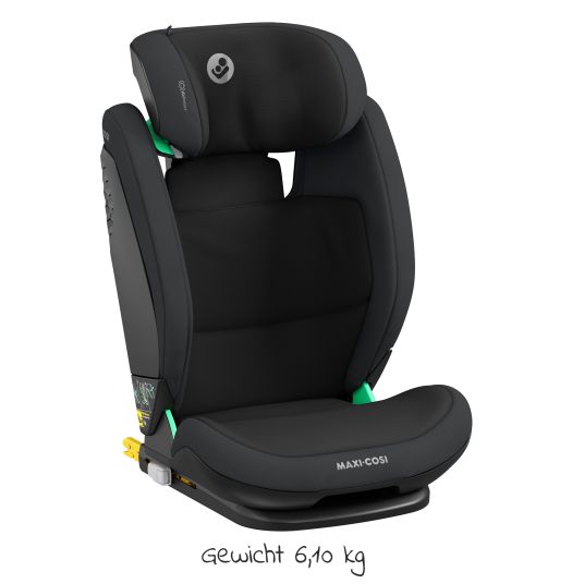 Maxi-Cosi - Kindersitz RodiFix S i-Size ab 3,5 Jahre - 12 Jahre (100 cm-150  cm) (15-36 kg) mit G-Cell Seitenaufprallschutz & Isofix - Basic Grey 