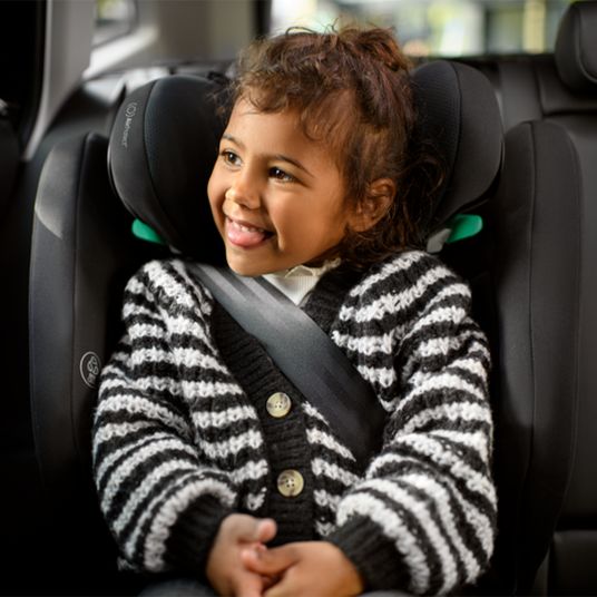 Maxi-Cosi RodiFix S i-Size child car seat from 3.5 years - 12 years (100 cm-150 cm) (15-36 kg) with G-Cell side impact protection & Isofix - Basic Grey