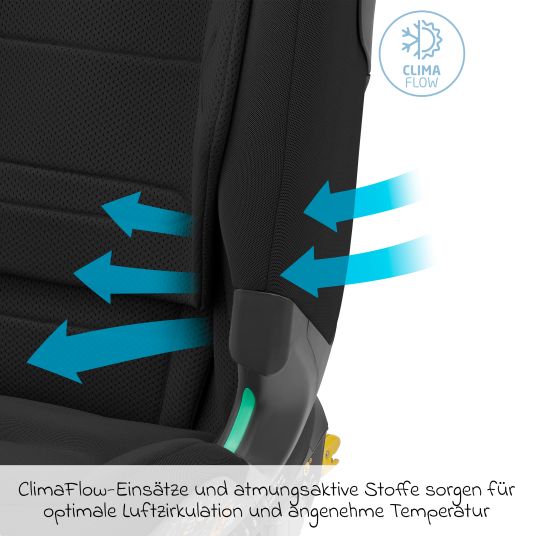 Maxi-Cosi Kindersitz Titan Pro2 i-Size ab 15 Monate - 12 Jahre (76 cm-150 cm) (9-36 kg) mit G-Cell Seitenaufprallschutz, Isofix & Top Tether - Authentic Black