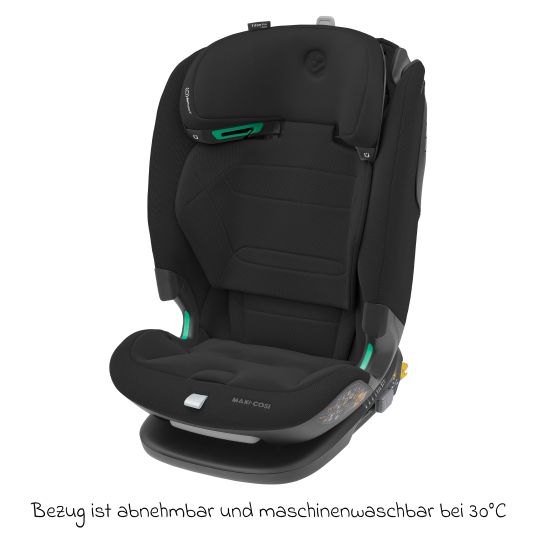 Maxi-Cosi Kindersitz Titan Pro2 i-Size ab 15 Monate - 12 Jahre (76 cm-150 cm) (9-36 kg) mit G-Cell Seitenaufprallschutz, Isofix & Top Tether - Authentic Black