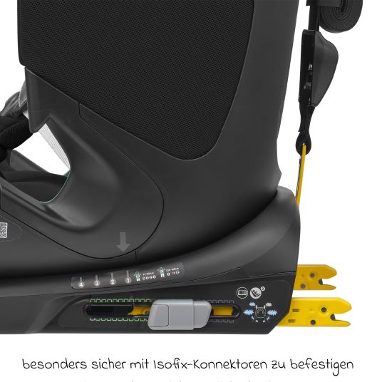 Maxi-Cosi Kindersitz Titan Pro2 i-Size ab 15 Monate - 12 Jahre (76 cm-150 cm) (9-36 kg) mit G-Cell Seitenaufprallschutz, Isofix & Top Tether - Authentic Black