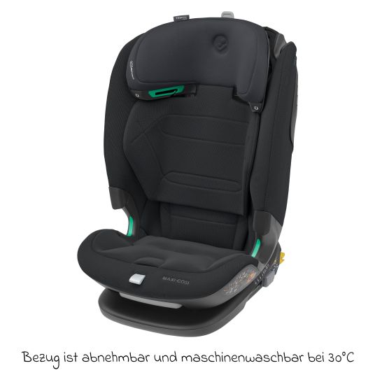 Maxi-Cosi Kindersitz Titan Pro2 i-Size ab 15 Monate - 12 Jahre (76 cm-150 cm) (9-36 kg) mit G-Cell Seitenaufprallschutz, Isofix & Top Tether - Authentic Graphite