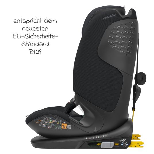 Maxi-Cosi Kindersitz Titan Pro2 i-Size ab 15 Monate - 12 Jahre (76 cm-150 cm) (9-36 kg) mit G-Cell Seitenaufprallschutz, Isofix & Top Tether - Authentic Graphite