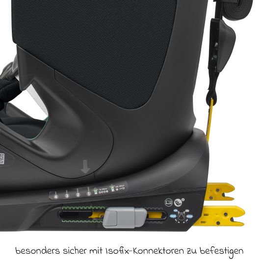 Maxi-Cosi Kindersitz Titan Pro2 i-Size ab 15 Monate - 12 Jahre (76 cm-150 cm) (9-36 kg) mit G-Cell Seitenaufprallschutz, Isofix & Top Tether - Authentic Graphite