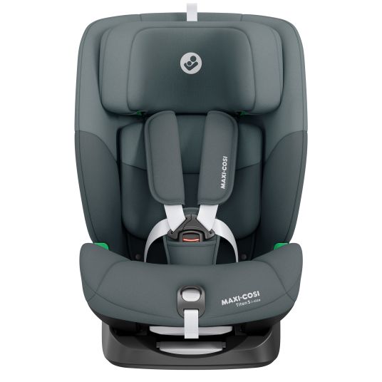 Maxi-Cosi Seggiolino auto Titan s i-Size da 15 mesi a 12 anni (76 cm - 150 cm) con tecnologia G-Cell a impatto laterale con Isofix e Top Tether - Tonal Graphite