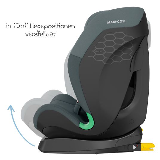 Maxi-Cosi Kindersitz Titan s i-Size ab 15 Monate - 12 Jahre (76 cm - 150 cm) mit G-Cell Seitenaufpralltechnologie mit Isofix & Top Tether - Tonal Graphite