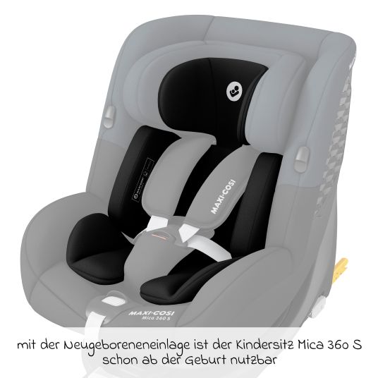 Maxi-Cosi Neugeboreneneinlage für Mica 360 S - Black