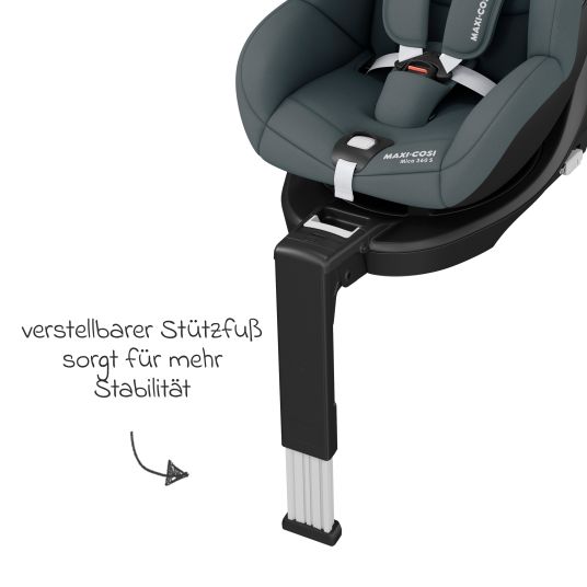 Maxi-Cosi Reboarder child seat Mica 360 S - Tonal Graphite