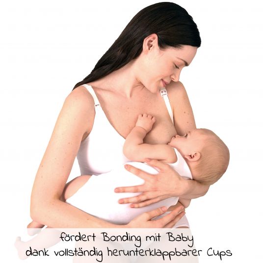 Medela Reggiseno 3-in-1 per l'allattamento e il parto - Bianco - Taglia XL