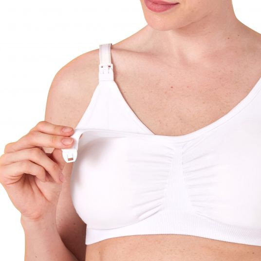 Medela 3-in-1 nursing and pumping bra - White - Size XL
