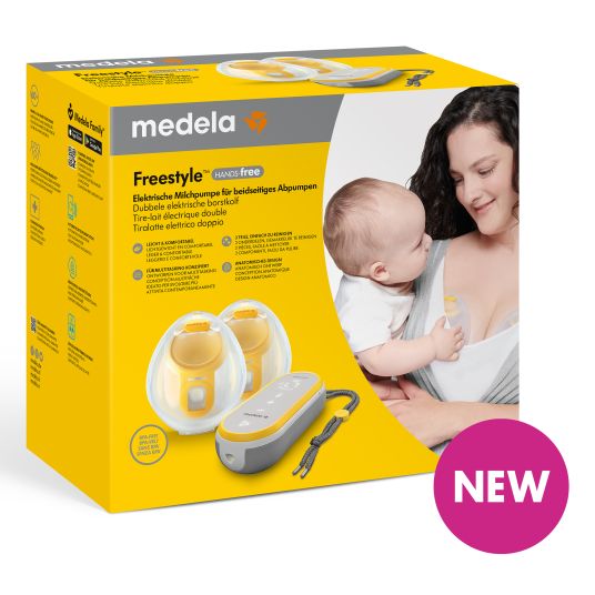 Medela Freestyle Hands-free electric double breast pump - for pumping from both sides